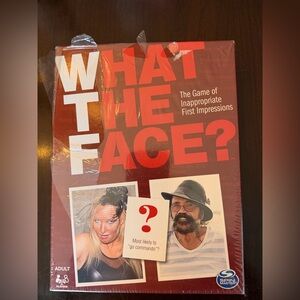 Spin Master What The Face? Card Game - Adult Sealed